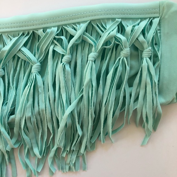 L*Space Dolly Knotted Fringe Bikini Top - Picture 3 of 5